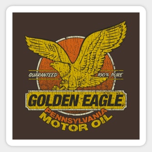 Golden Eagle Motor Oil 1934 Sticker